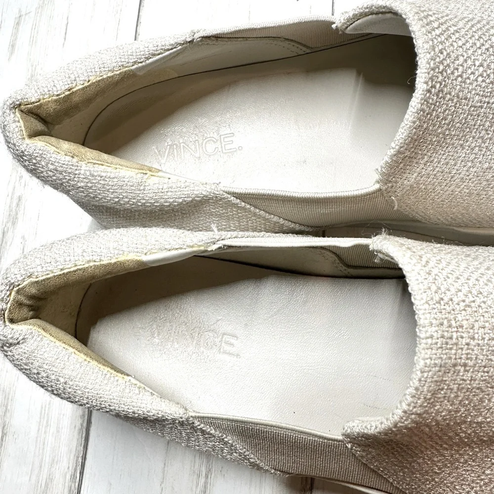 Vince warren beige platform sneakers size 7.5 - Picture 7 of 7